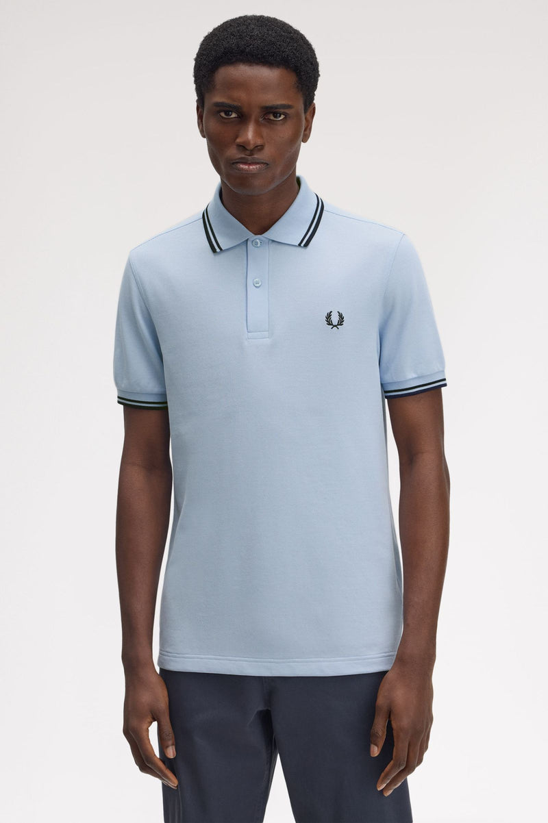 TWIN TIPPED FRED PERRY SHIRT