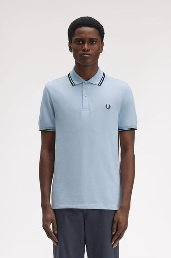 TWIN TIPPED FRED PERRY SHIRT
