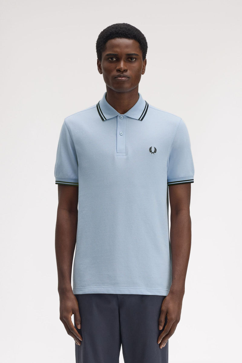 TWIN TIPPED FRED PERRY SHIRT