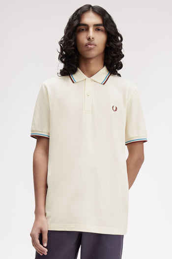 TWIN TIPPED FRED PERRY SHIRT
