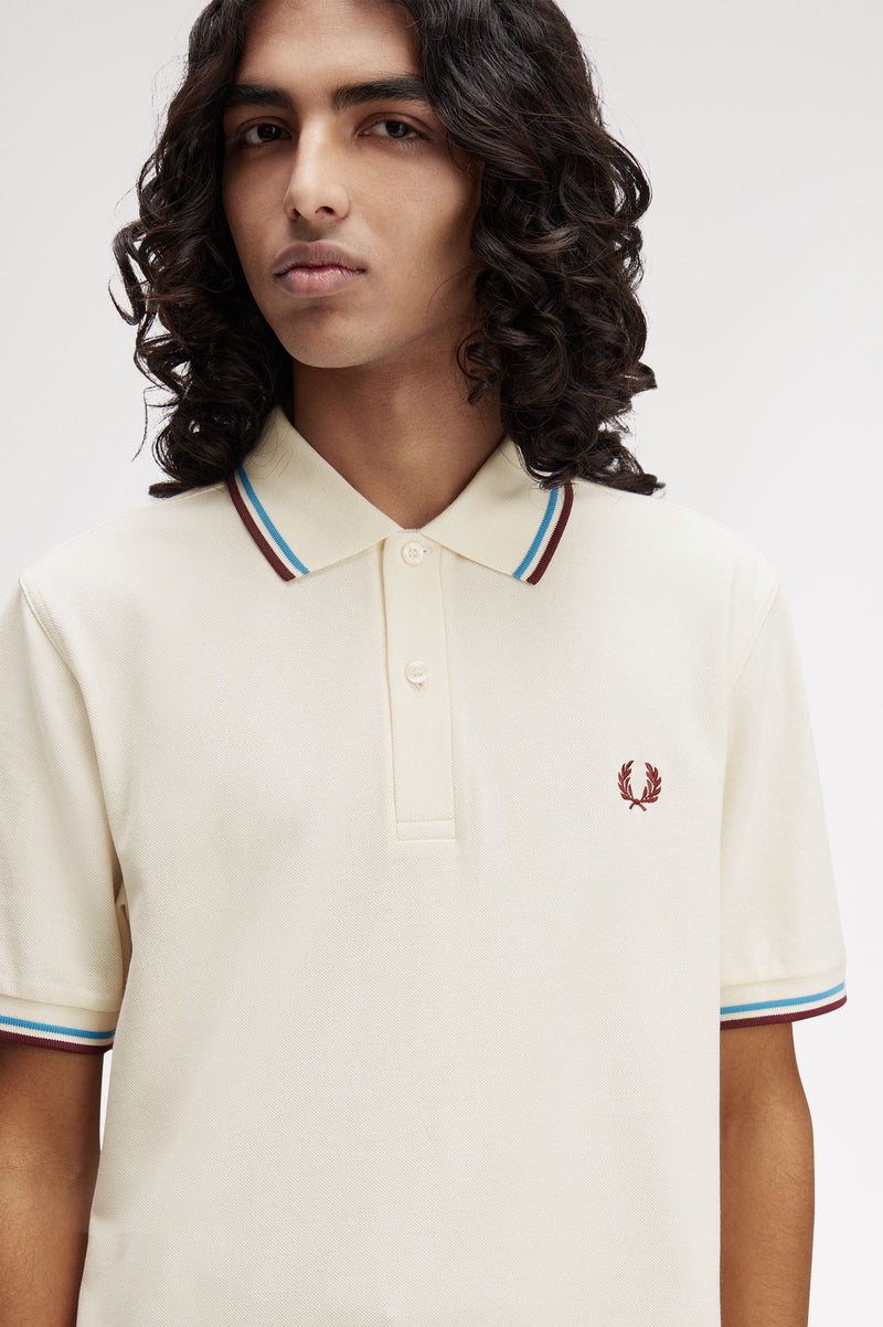 TWIN TIPPED FRED PERRY SHIRT