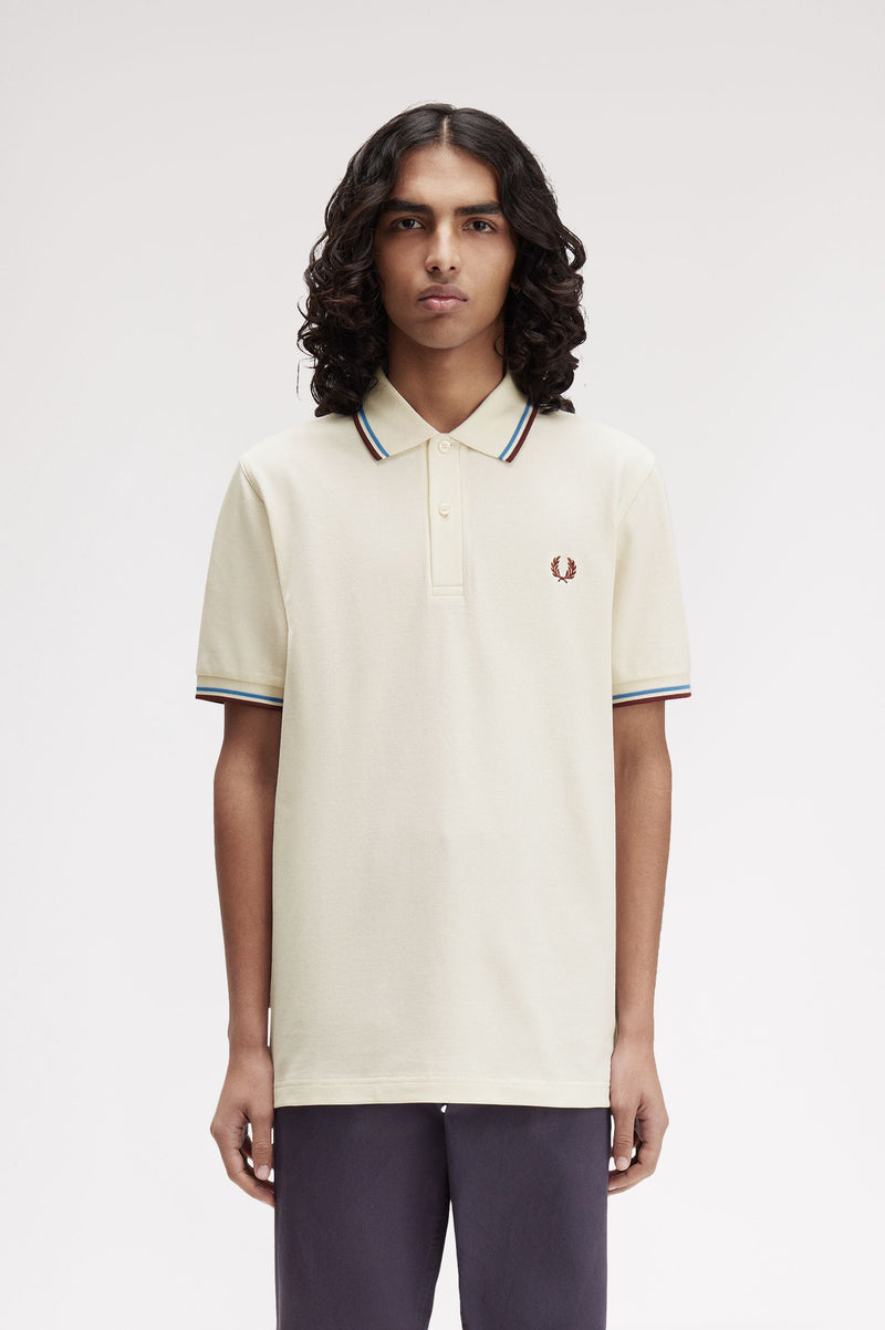 TWIN TIPPED FRED PERRY SHIRT