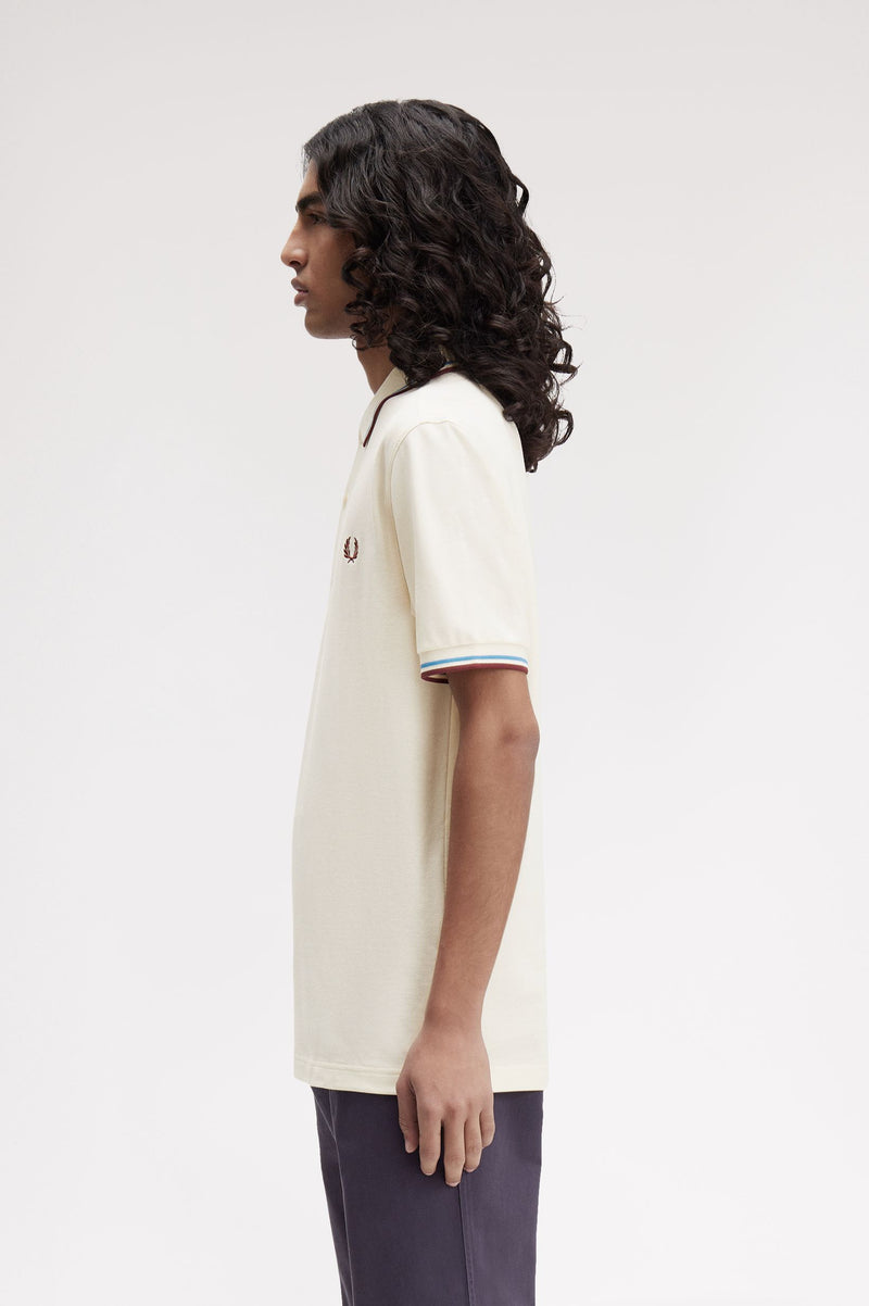 TWIN TIPPED FRED PERRY SHIRT