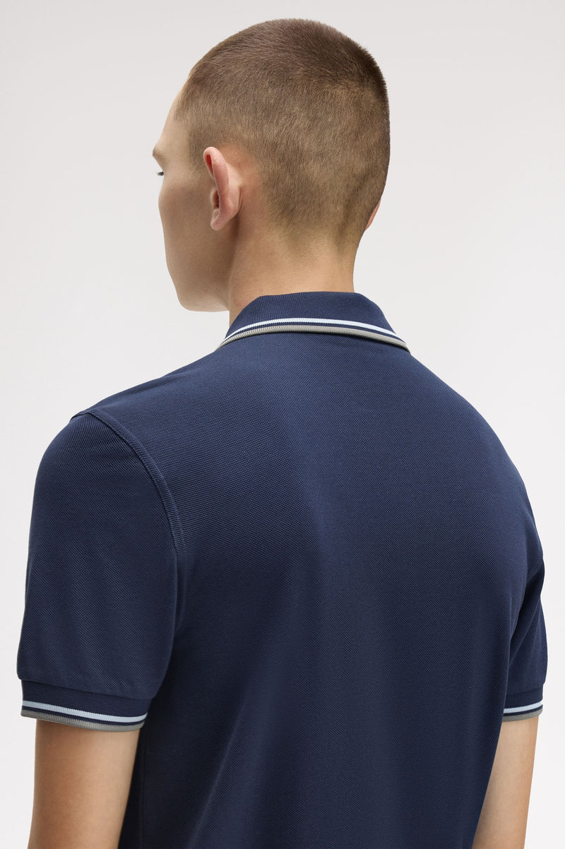 TWIN TIPPED FRED PERRY SHIRT