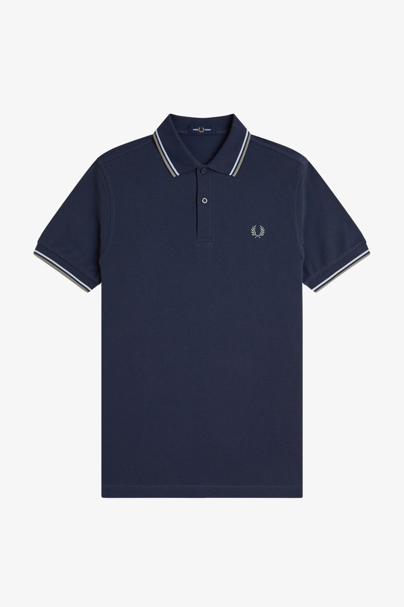TWIN TIPPED FRED PERRY SHIRT
