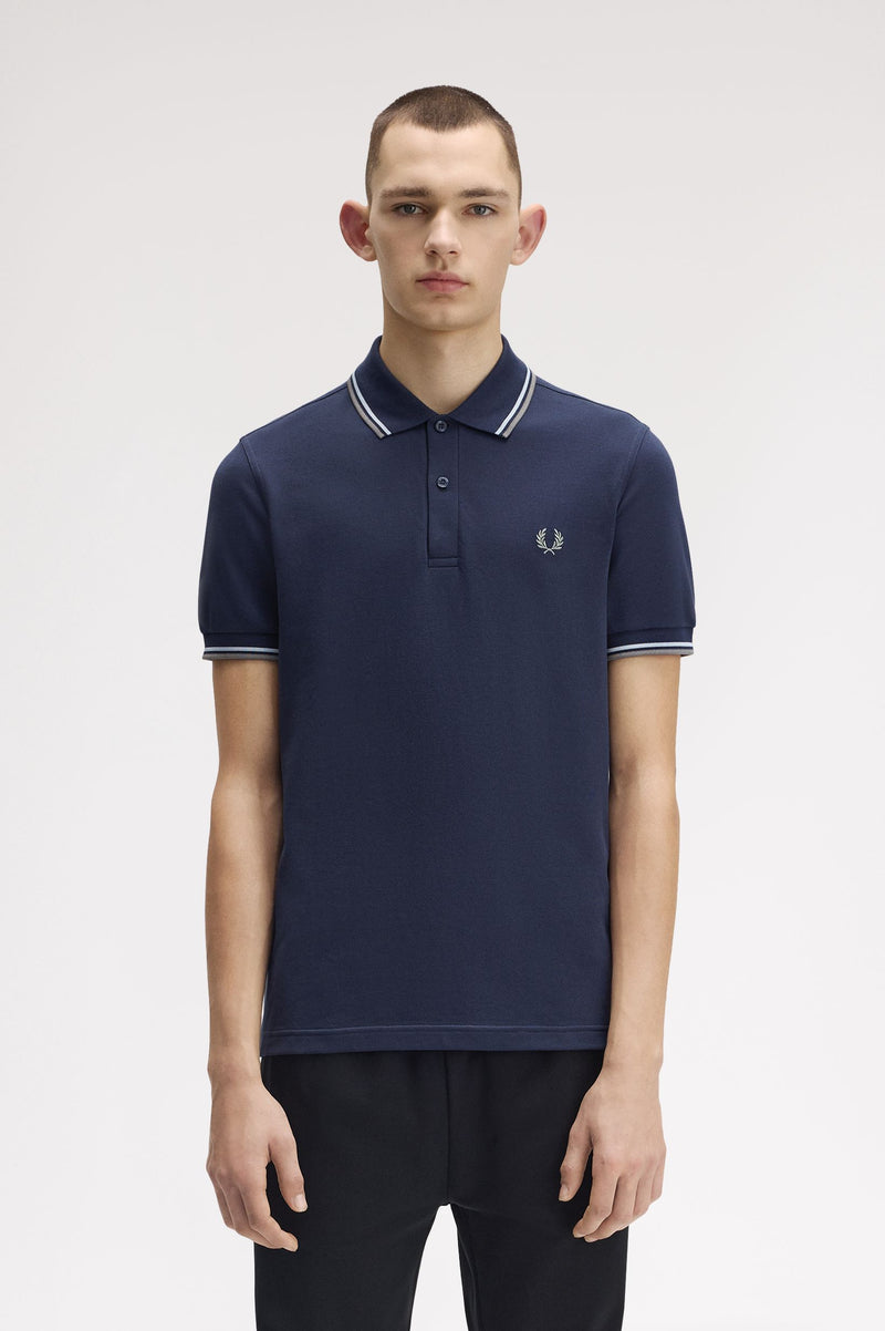 TWIN TIPPED FRED PERRY SHIRT