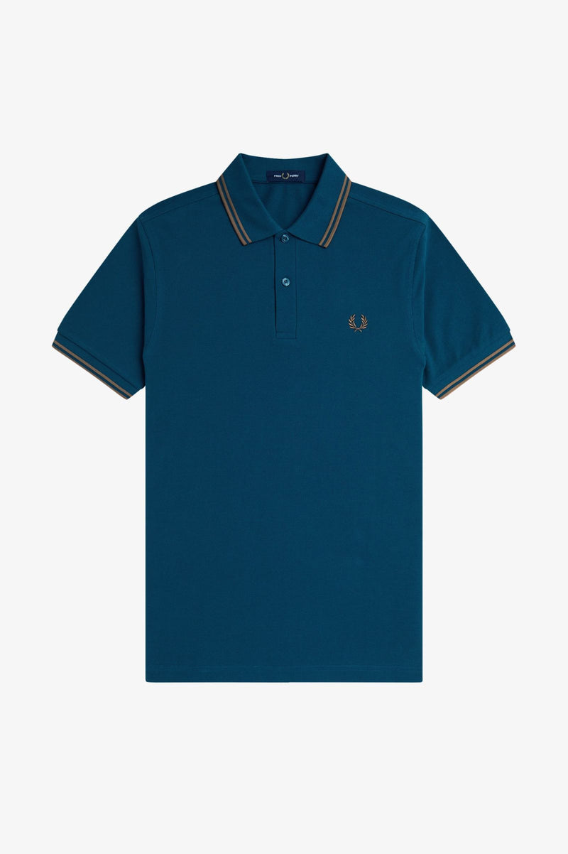 TWIN TIPPED FRED PERRY SHIRT