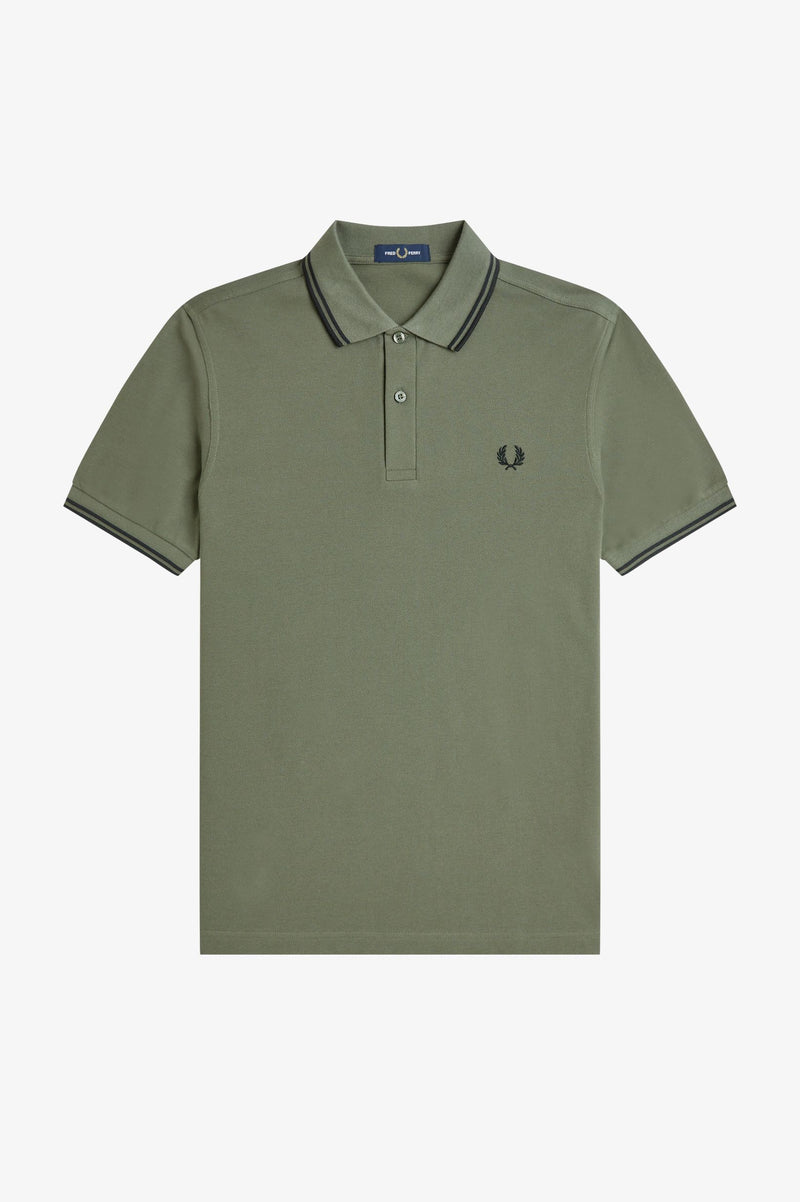 TWIN TIPPED FRED PERRY SHIRT