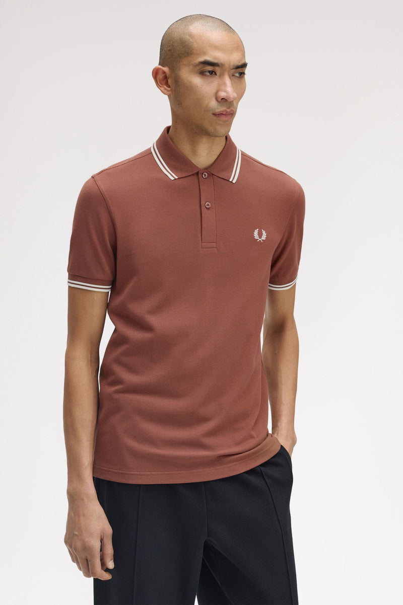 TWIN TIPPED FRED PERRY SHIRT