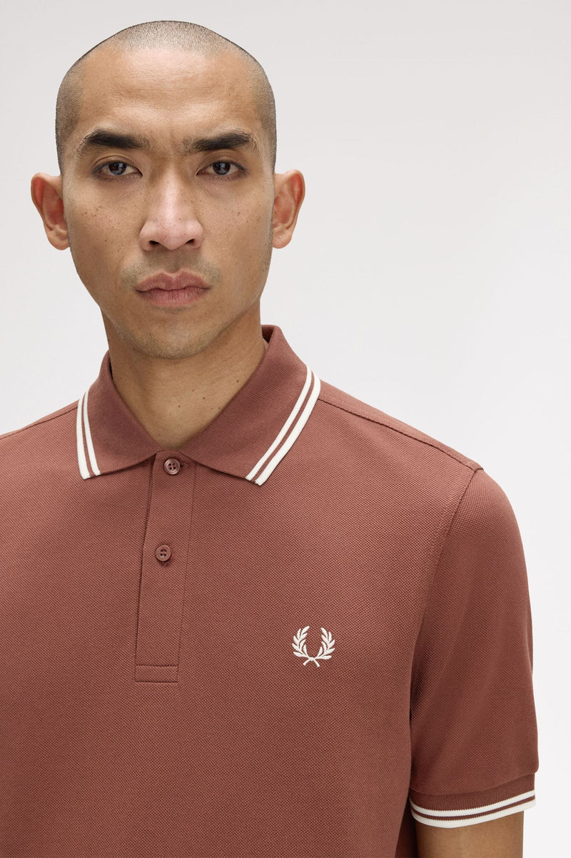 TWIN TIPPED FRED PERRY SHIRT