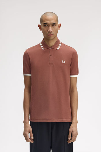 TWIN TIPPED FRED PERRY SHIRT