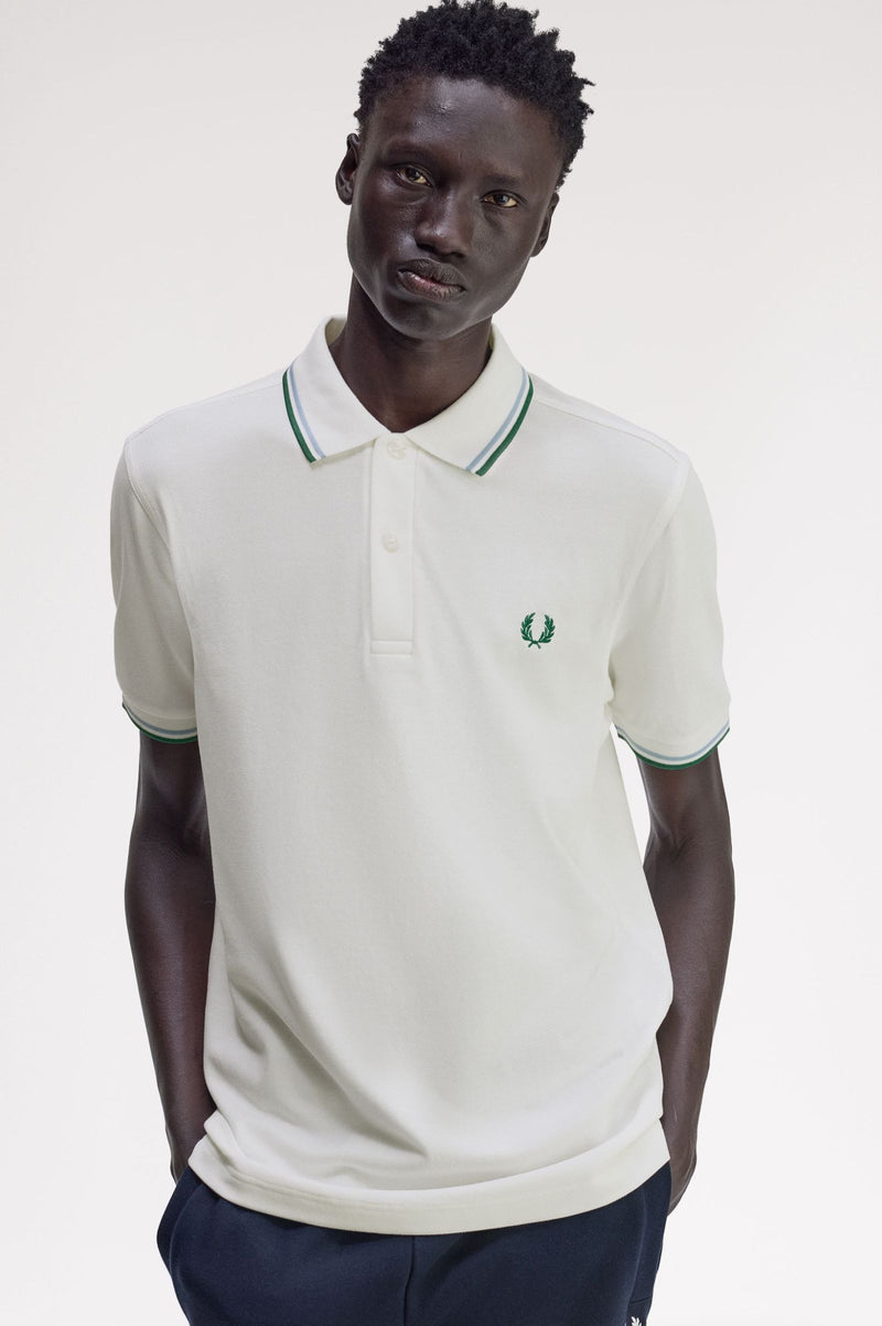 TWIN TIPPED FRED PERRY SHIRT