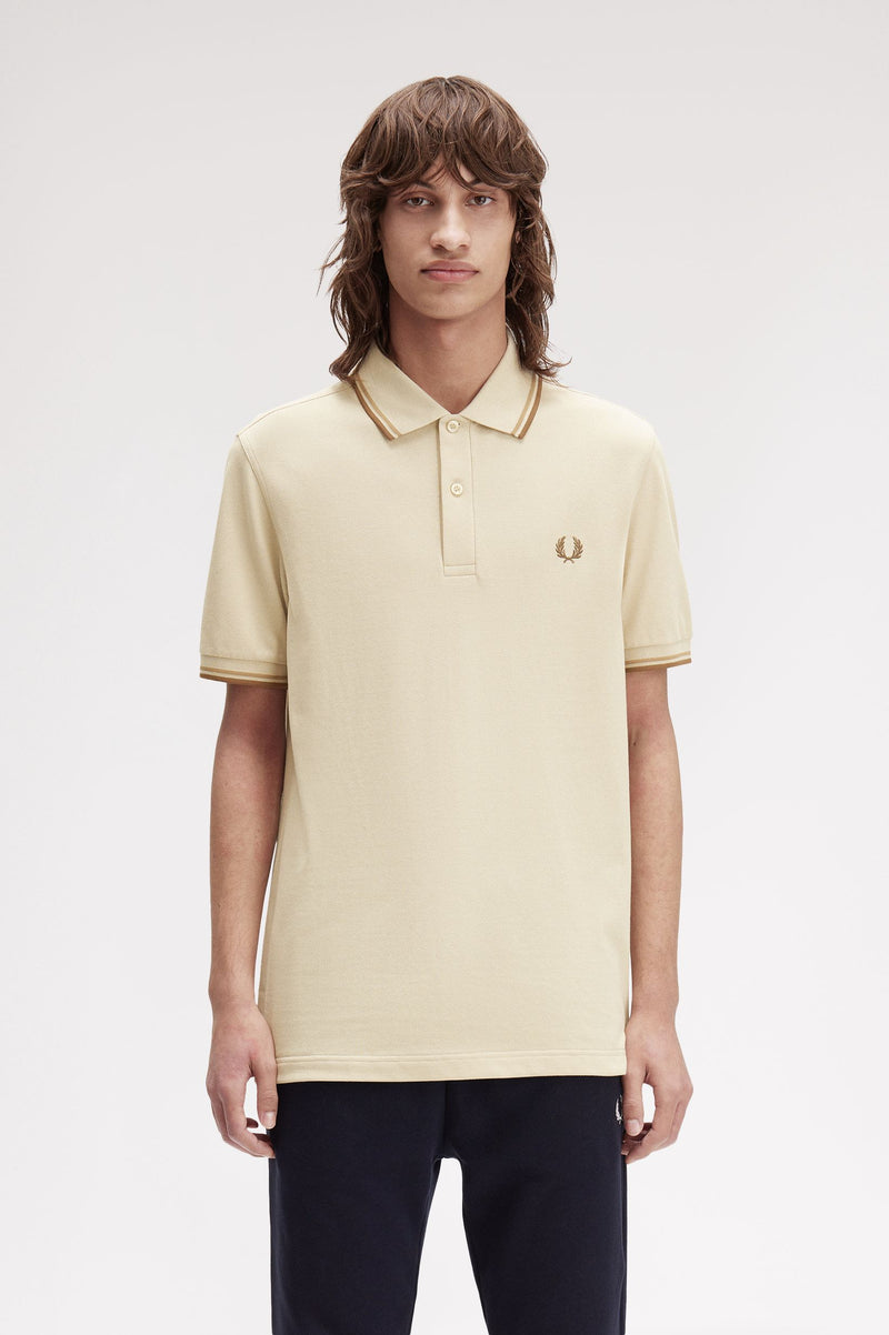 TWIN TIPPED FRED PERRY SHIRT