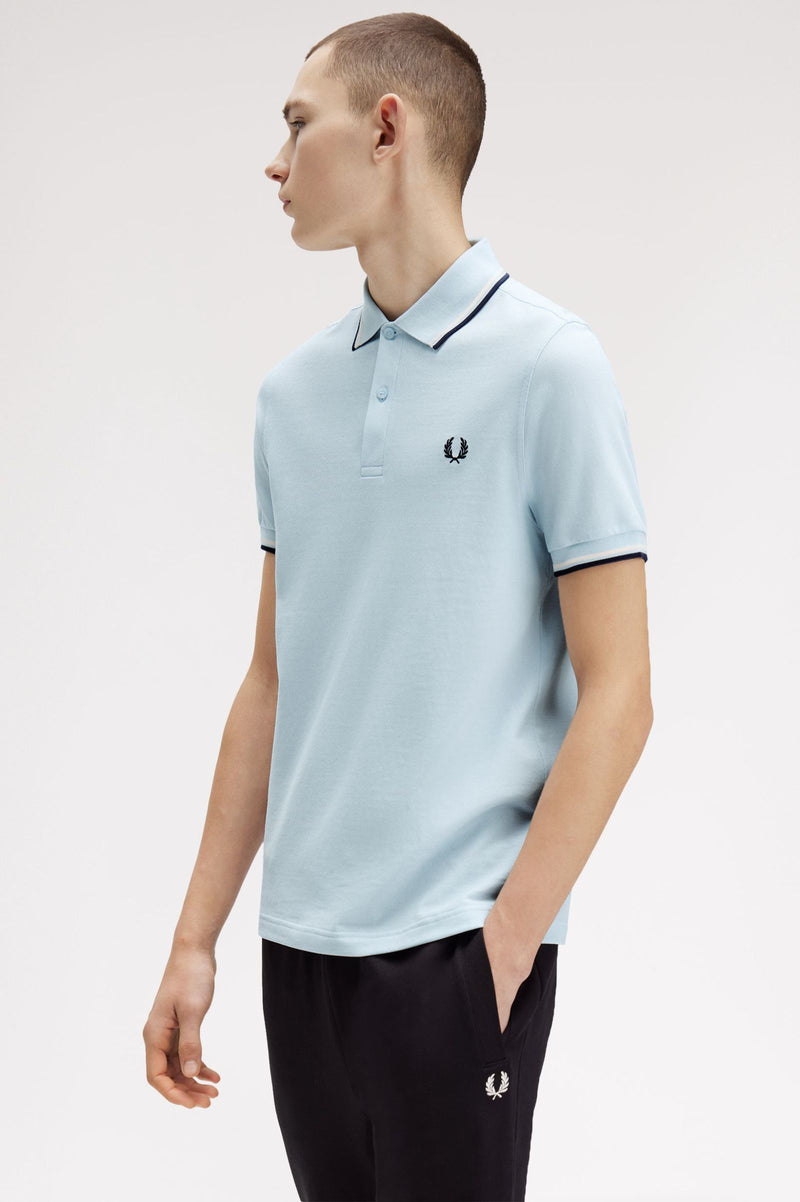 TWIN TIPPED FRED PERRY SHIRT