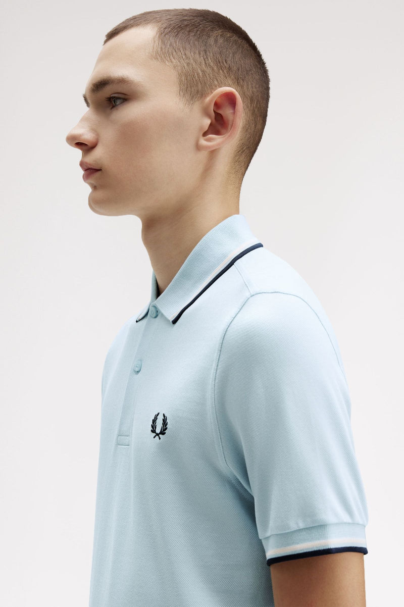 TWIN TIPPED FRED PERRY SHIRT