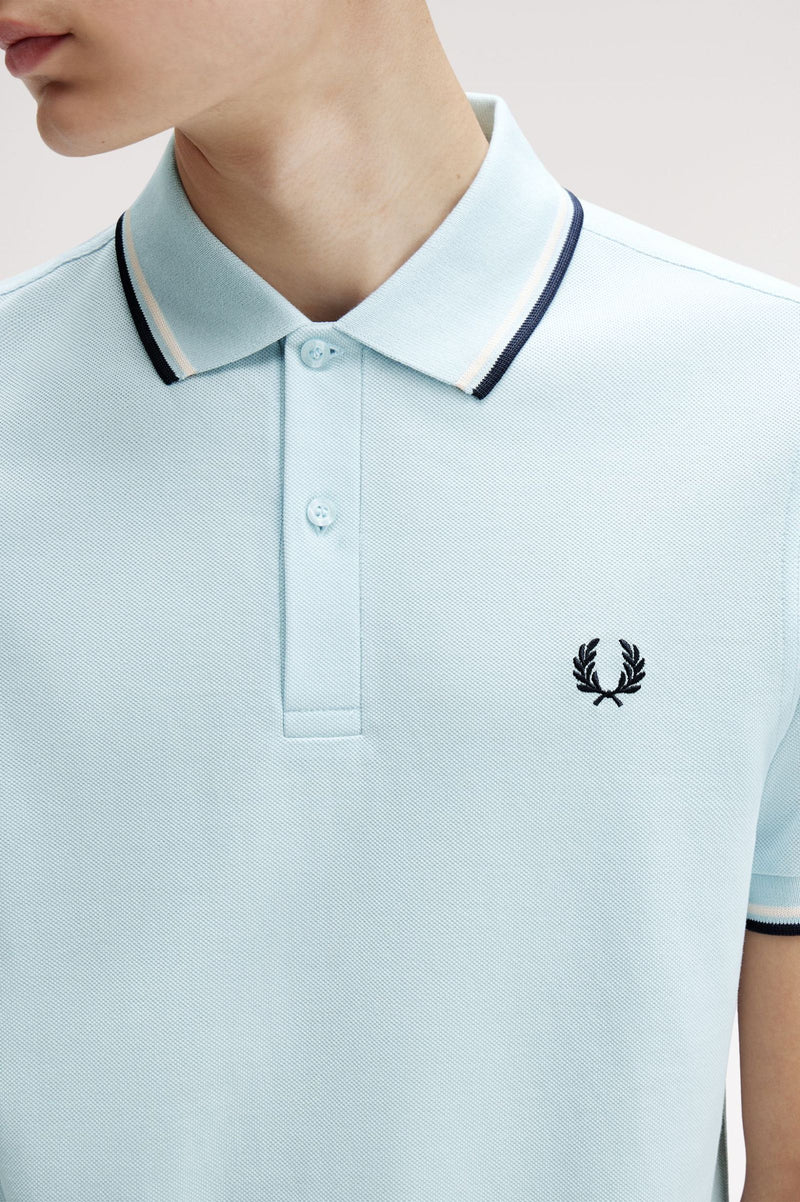 TWIN TIPPED FRED PERRY SHIRT
