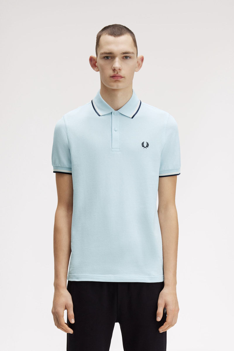 TWIN TIPPED FRED PERRY SHIRT