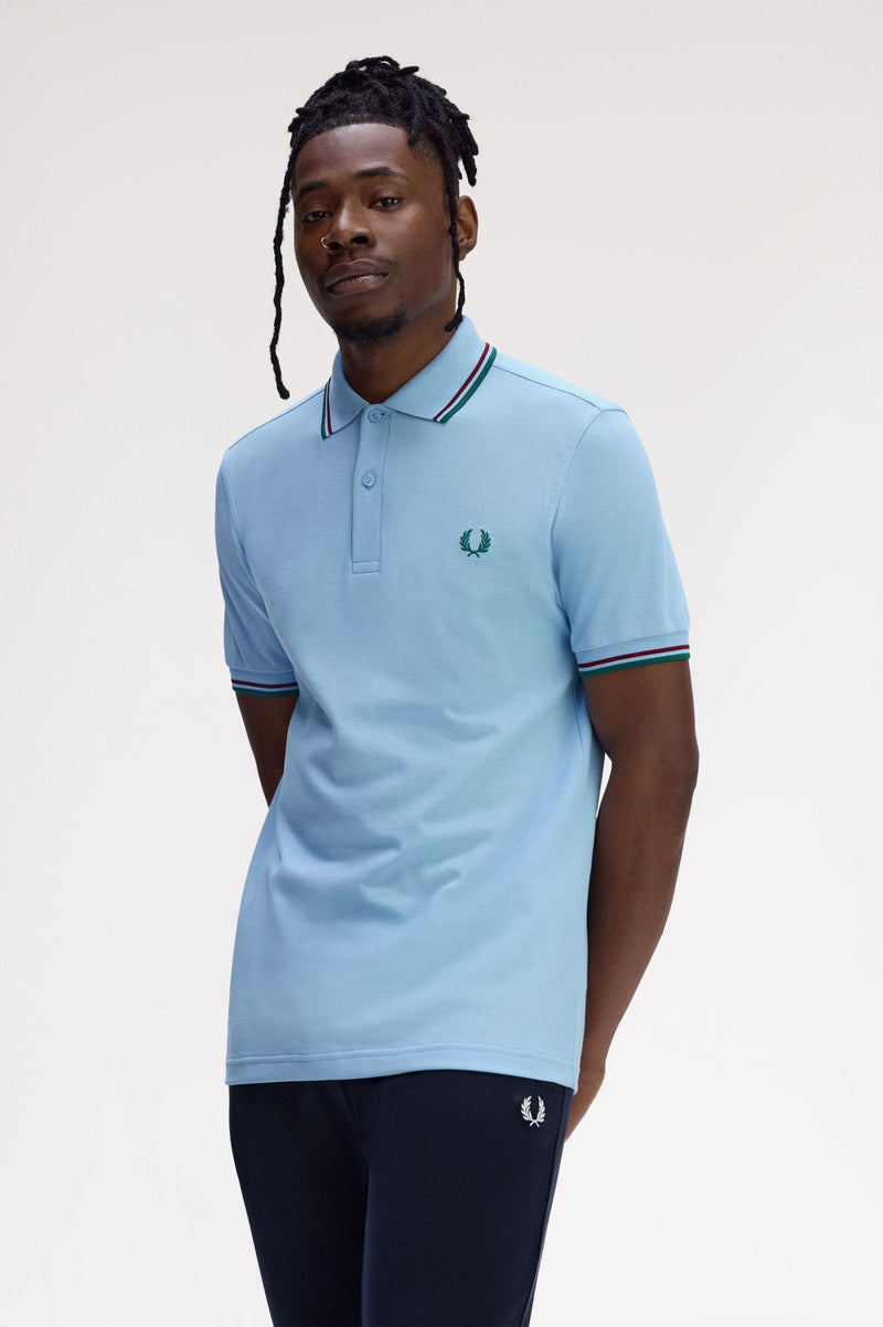TWIN TIPPED FRED PERRY SHIRT