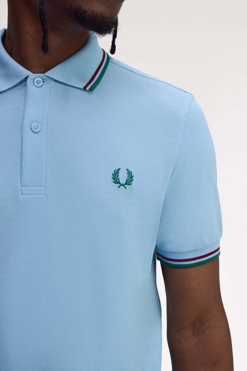 TWIN TIPPED FRED PERRY SHIRT