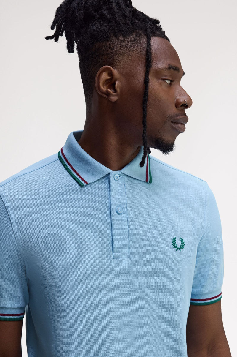 TWIN TIPPED FRED PERRY SHIRT