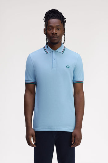 TWIN TIPPED FRED PERRY SHIRT