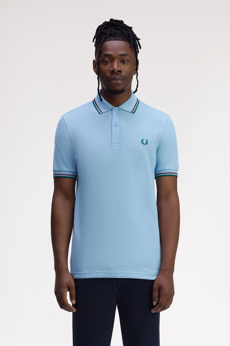 TWIN TIPPED FRED PERRY SHIRT