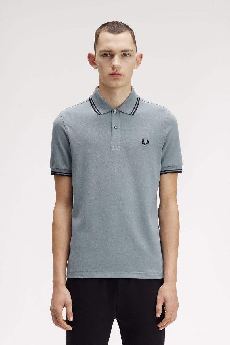 TWIN TIPPED FRED PERRY SHIRT