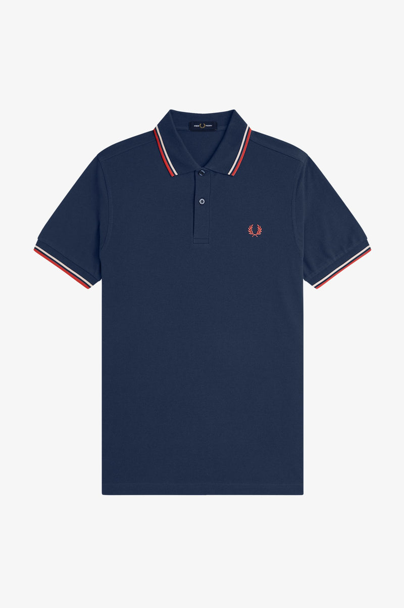 TWIN TIPPED FRED PERRY SHIRT