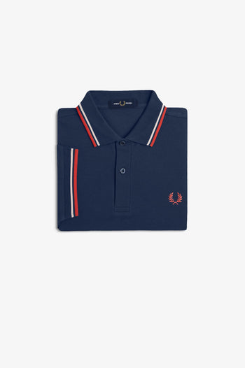 TWIN TIPPED FRED PERRY SHIRT