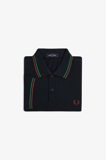 TWIN TIPPED FRED PERRY SHIRT