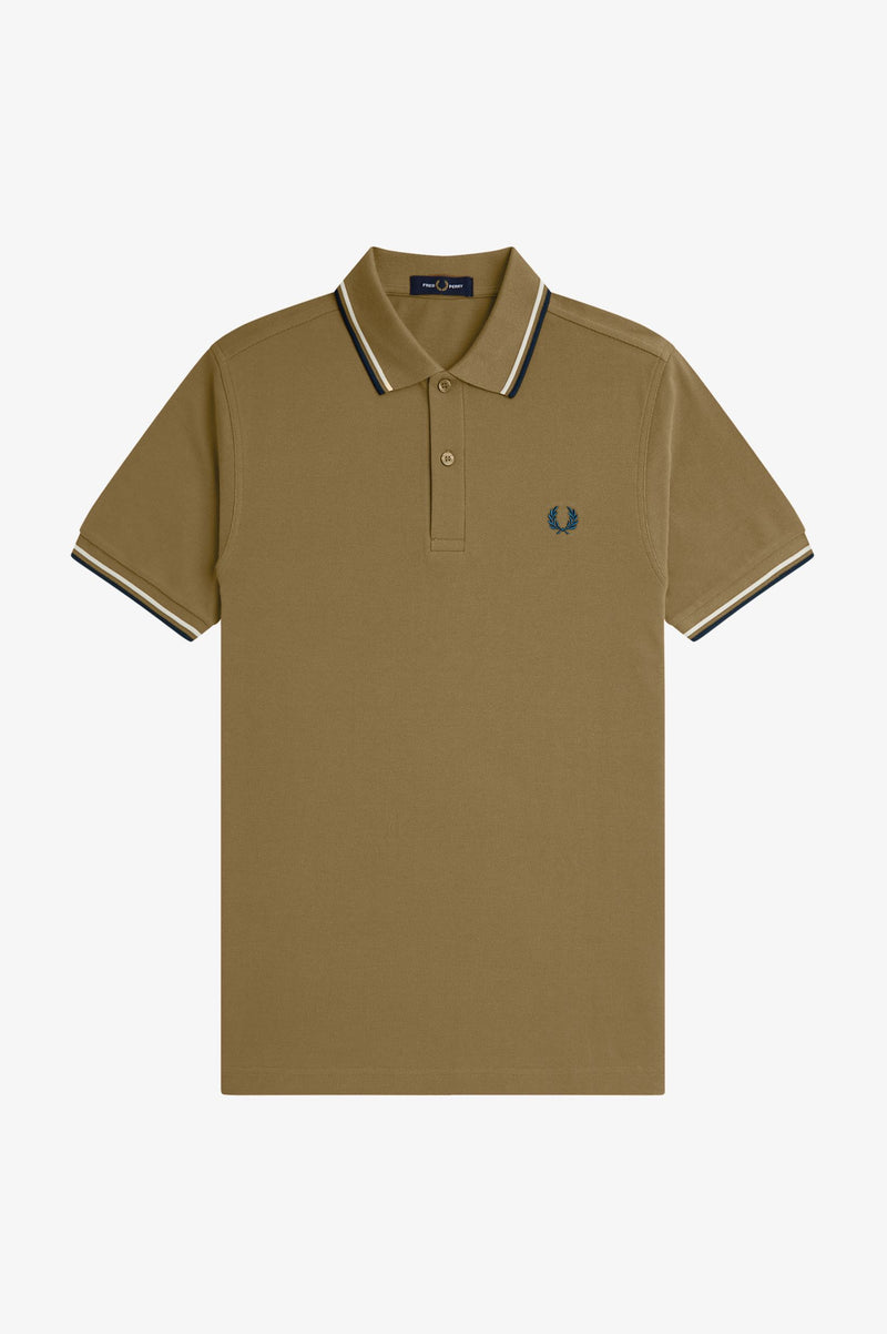 TWIN TIPPED FRED PERRY SHIRT