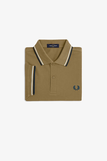 TWIN TIPPED FRED PERRY SHIRT