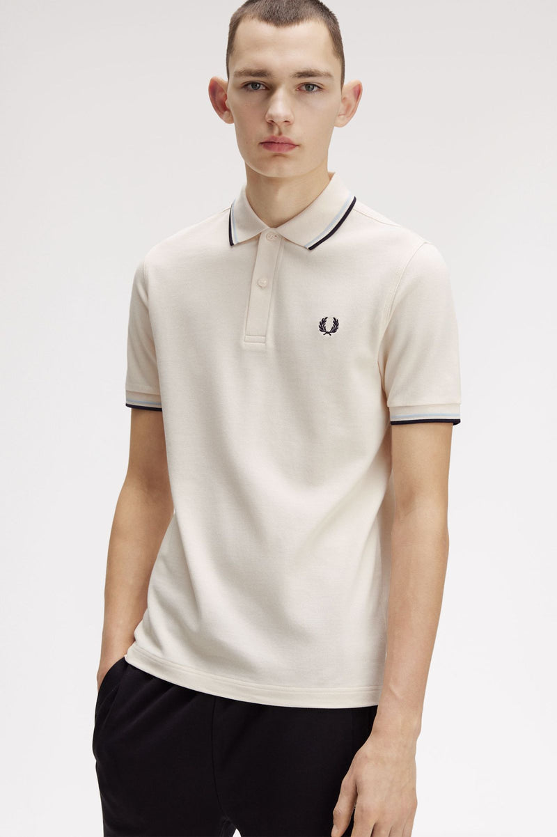 TWIN TIPPED FRED PERRY SHIRT