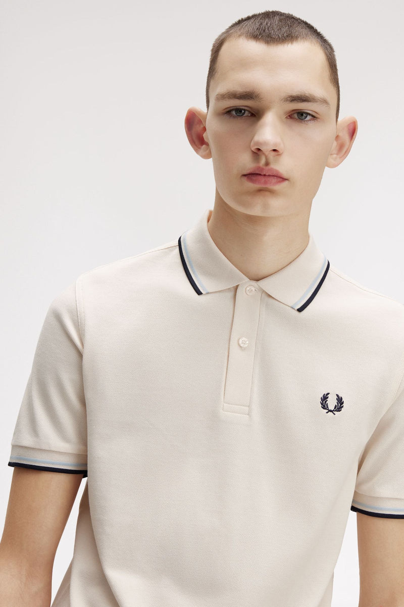 TWIN TIPPED FRED PERRY SHIRT