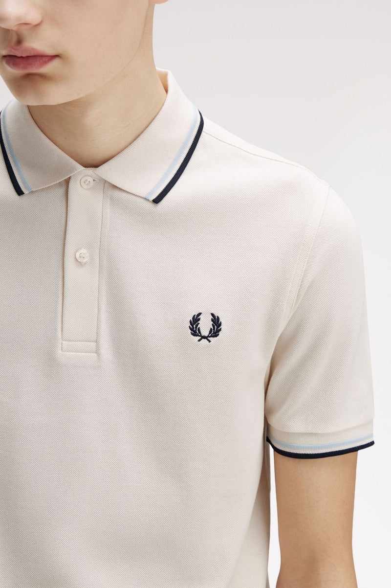 TWIN TIPPED FRED PERRY SHIRT