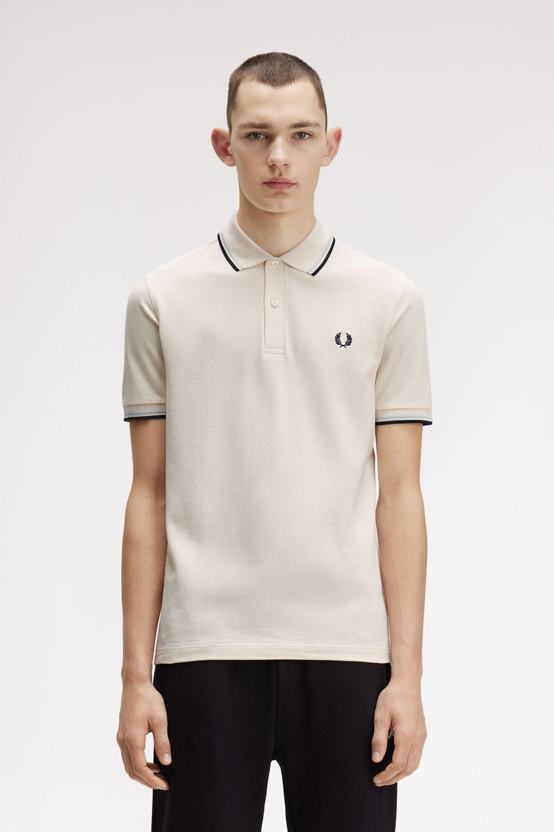 TWIN TIPPED FRED PERRY SHIRT