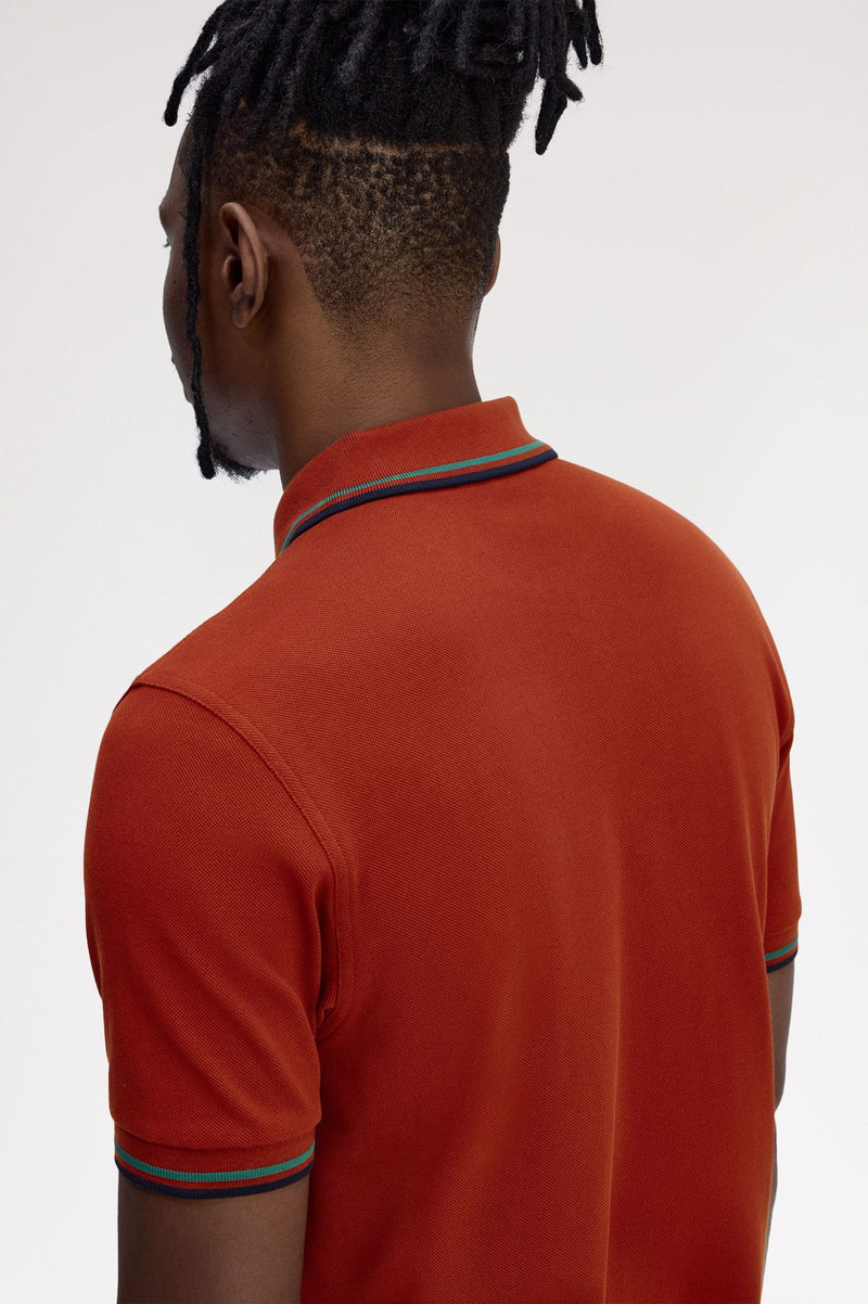 TWIN TIPPED FRED PERRY SHIRT