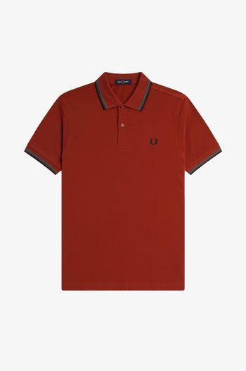 TWIN TIPPED FRED PERRY SHIRT