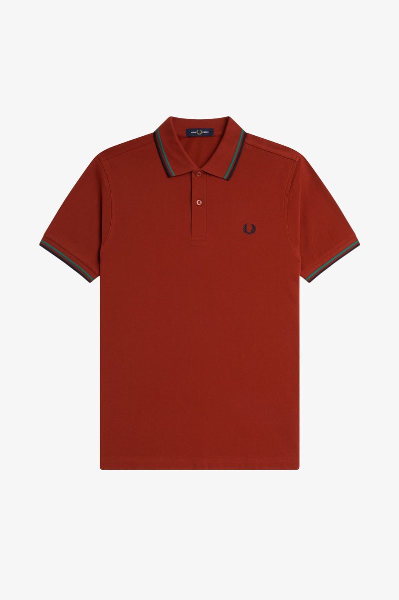 TWIN TIPPED FRED PERRY SHIRT