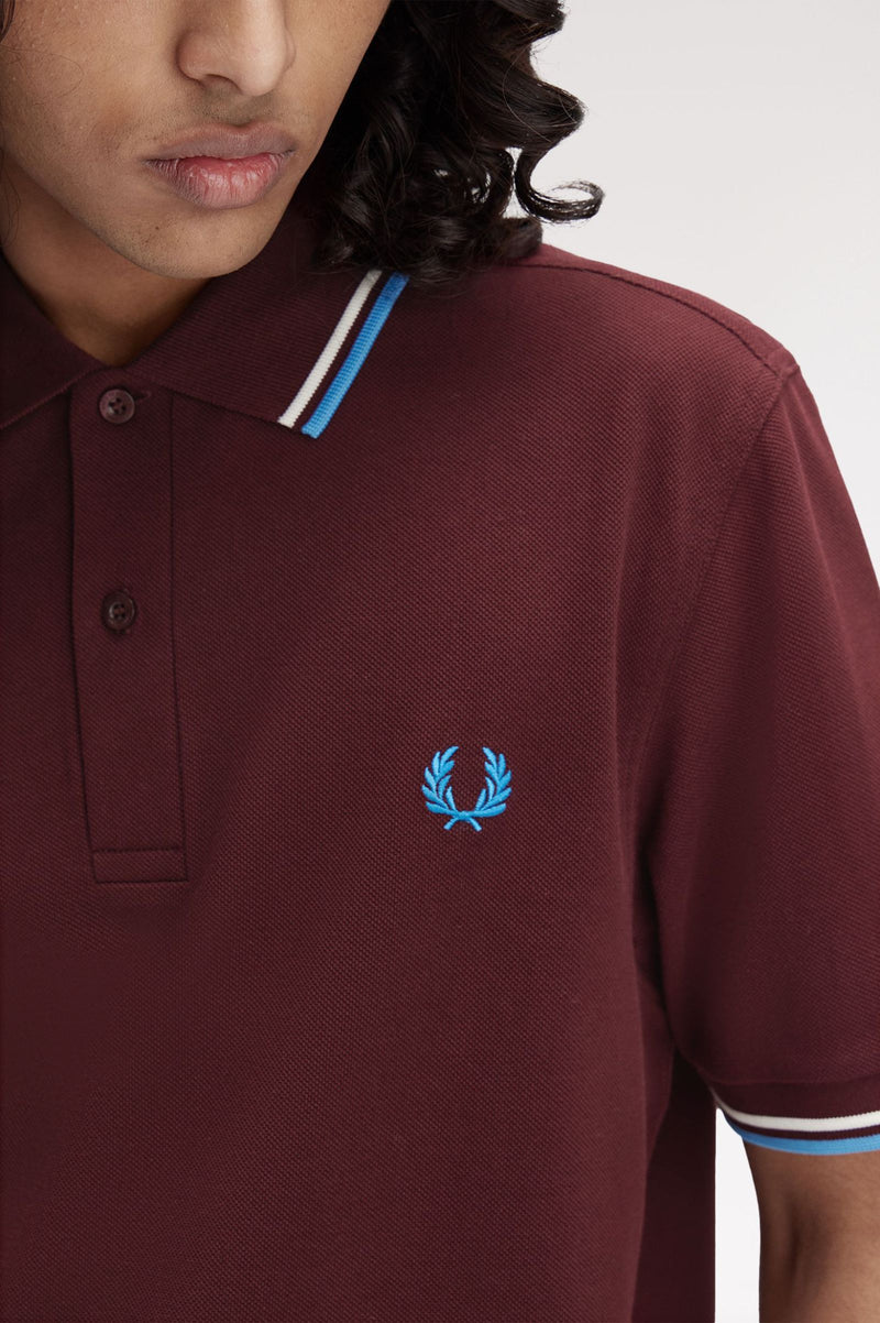 TWIN TIPPED FRED PERRY SHIRT