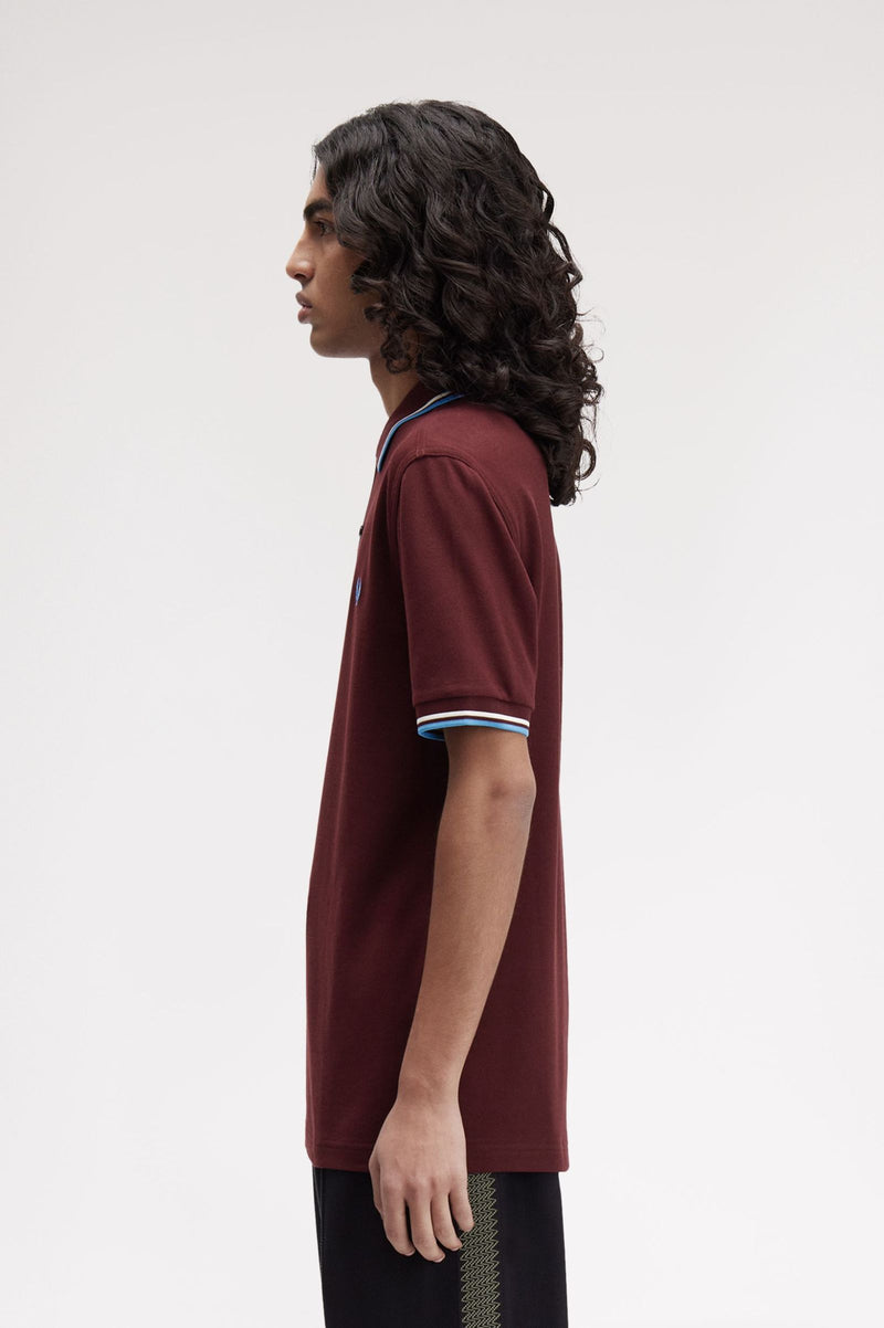 TWIN TIPPED FRED PERRY SHIRT