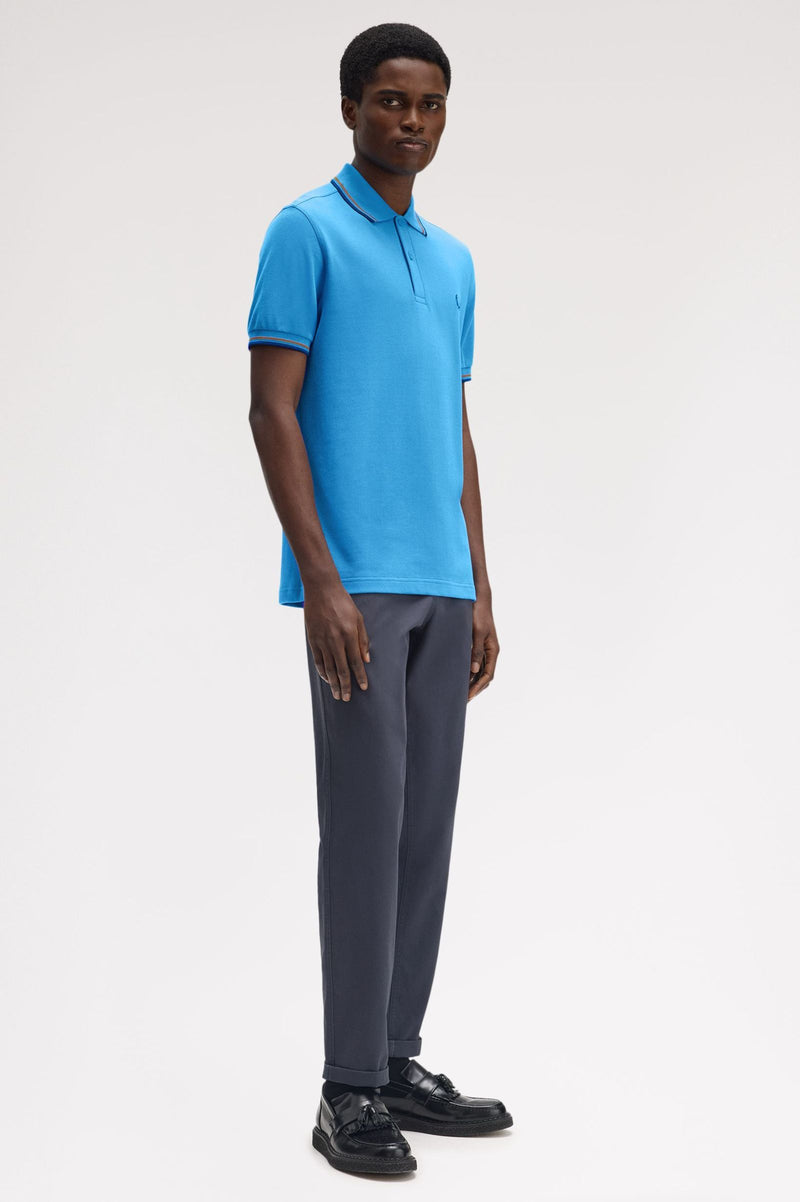 TWIN TIPPED FRED PERRY SHIRT