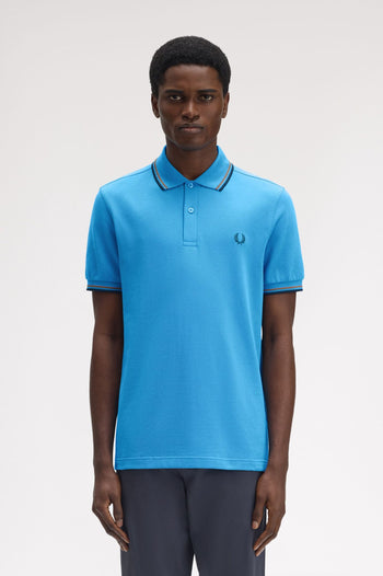 TWIN TIPPED FRED PERRY SHIRT