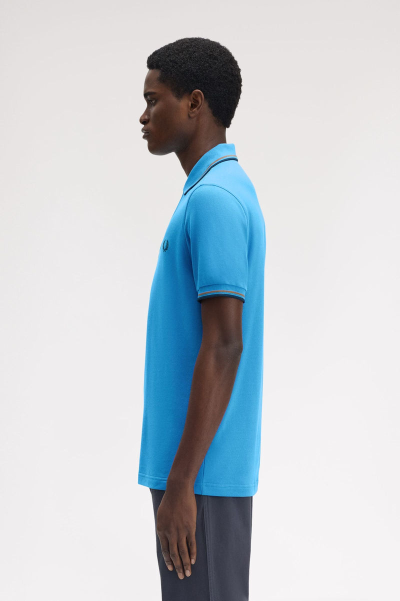 TWIN TIPPED FRED PERRY SHIRT