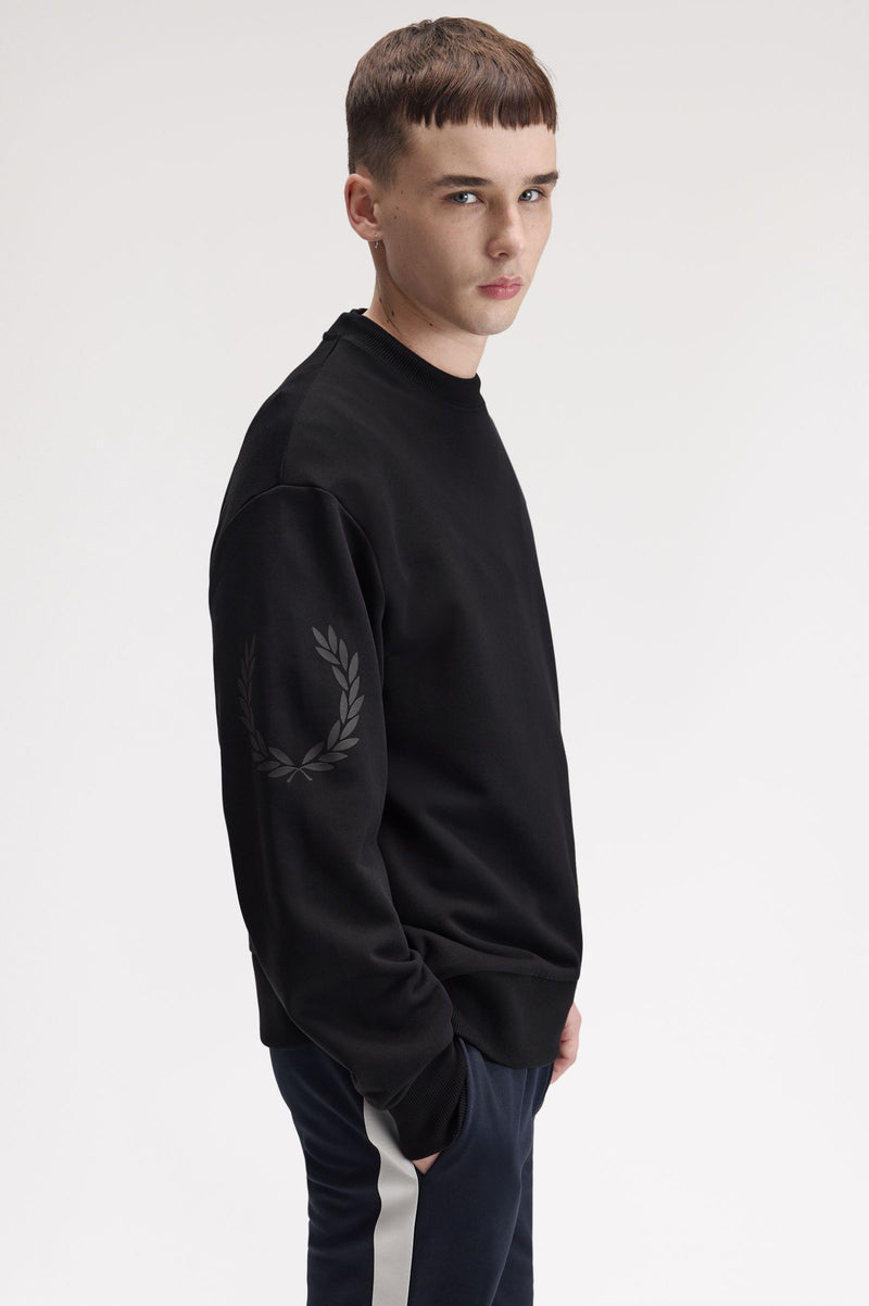 REFLECTIVE LAUREL SWEATSHIRT