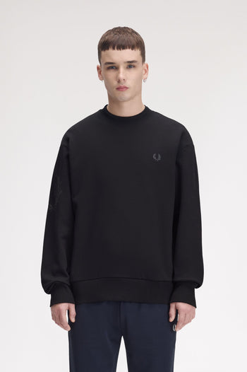 REFLECTIVE LAUREL SWEATSHIRT