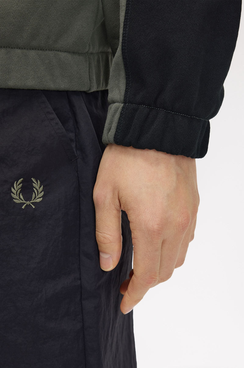 COLOURBLOCK HALFZIP SWEATSHIRT