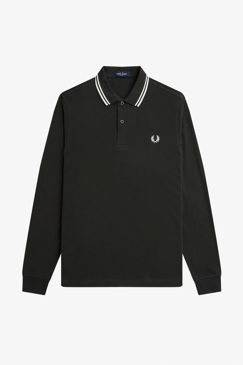 FRED PERRY LS TWIN TIPPED SHIRT