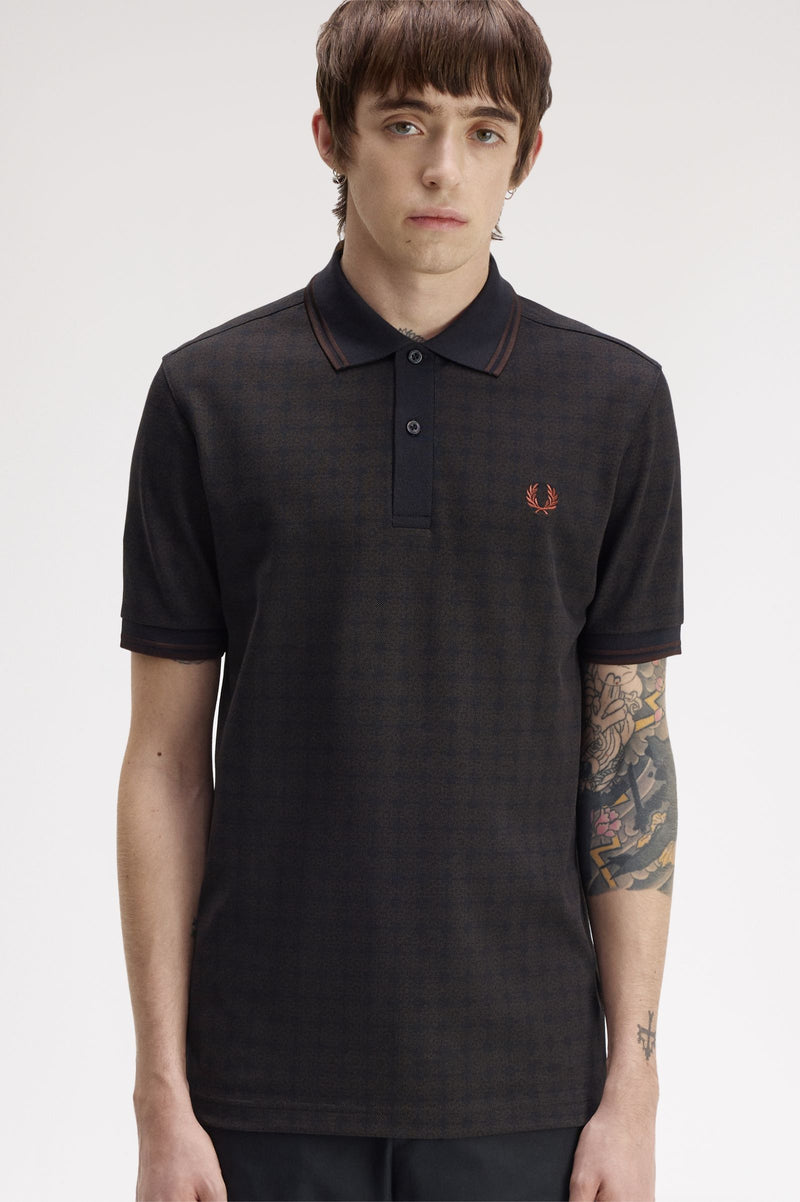FLORAL PRINT FRED PERRY SHIRT