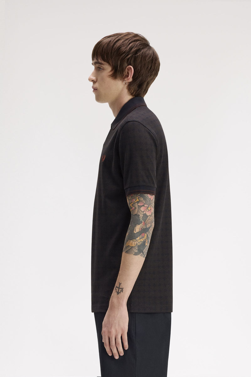 FLORAL PRINT FRED PERRY SHIRT